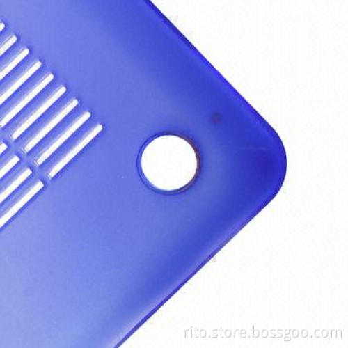 2013 New Dark Blue Rubberized Skin Protective Cover for 15-inch MacBook Pro